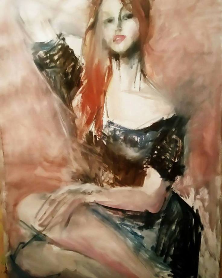 Селебрити, холст, масло, 120х160см. 2017