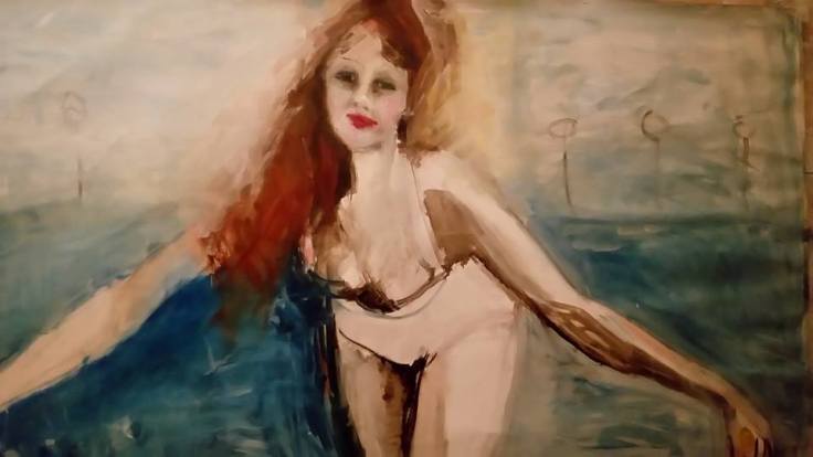 купальщица